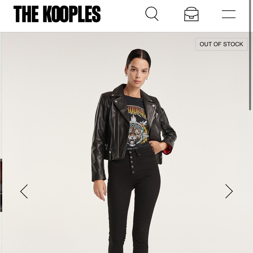 Kooples Leather Jacket